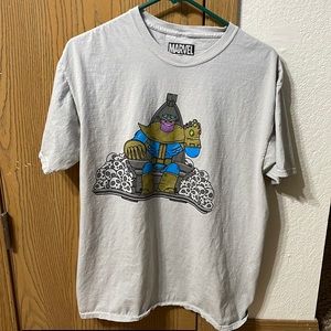 Marvel Thanos Large T-Shirt (Officially Licensed)
